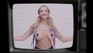 Rita Ora - Uber-sexy in 2016 Love Advent Calendar (uploaded by celebeclipse.com)