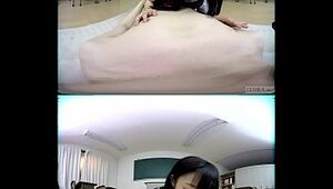 ZENRA VR Chinese school nymph Noa Eikawa classroom teasing