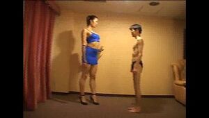Tall Chinese - Trampling & Combined Wrestling