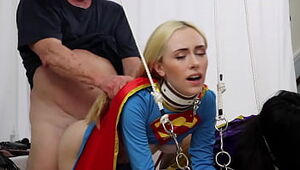 Candy White / Viva Athena “Supergirl Solo 1-3â€ Restrict restrain bondage Doggy-style Cowgirl Fellatios Deep-throat Oral Lovemaking Facial cumshot Pop-shot